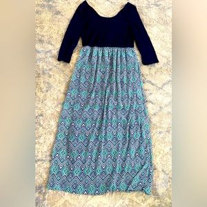 Charming Charlie Maxi Dress Size Large